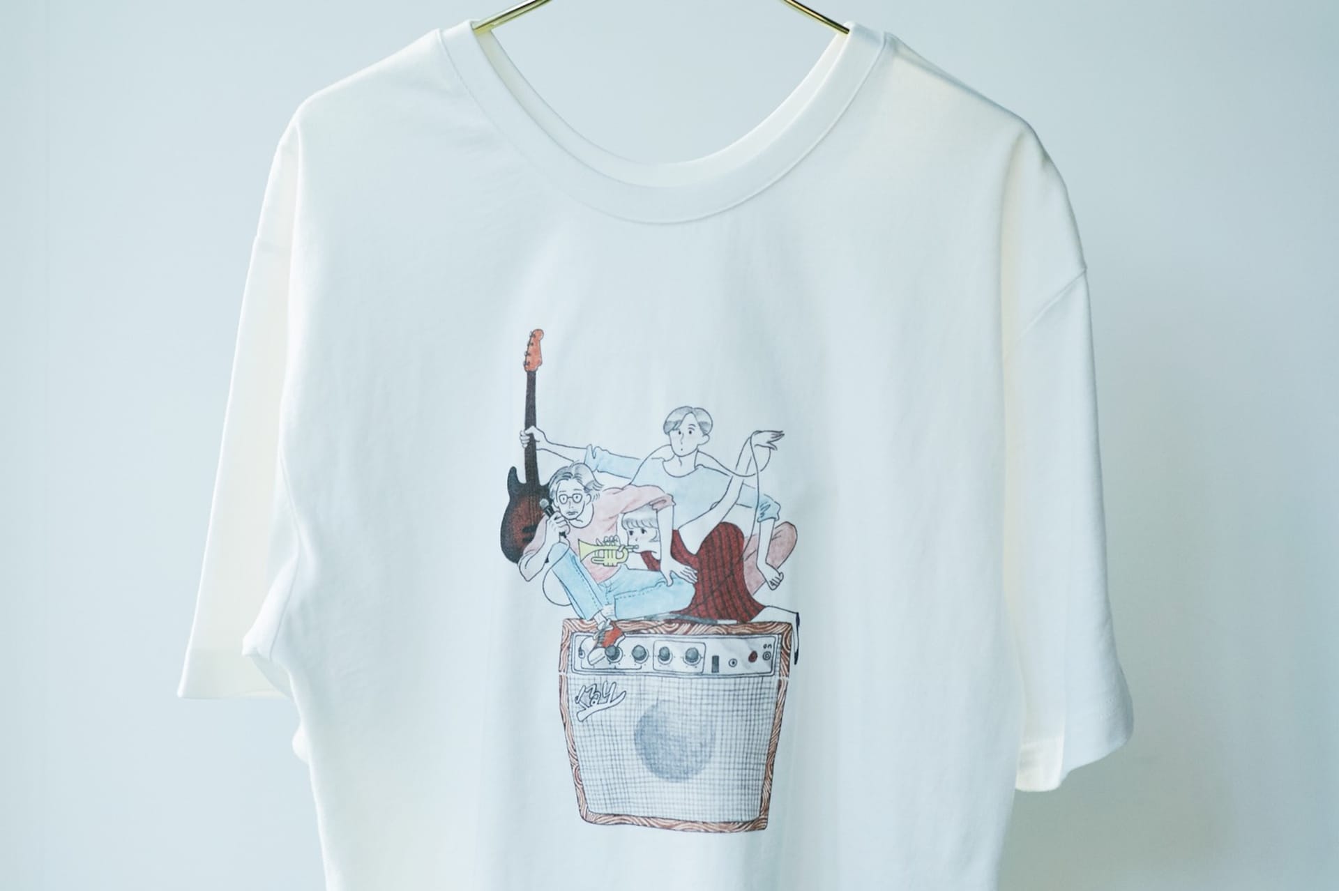 “京都音博×Rure×たなか みさき”のトリプルコラボレーションが実現！オフィシャルTシャツをチェックしよう | EYESCREAM