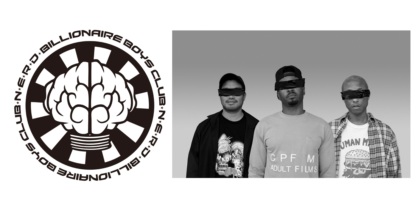 N.E.R.DとBILLIONAIRE BOYS CLUB・ICECREAMの日本限定コラボTシャツが ...