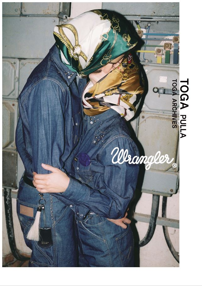 今季注目のファッションキーワード“カウボーイ”の大本命が登場「TOGA PULLA × Wrangler」のコラボアイテムが発売