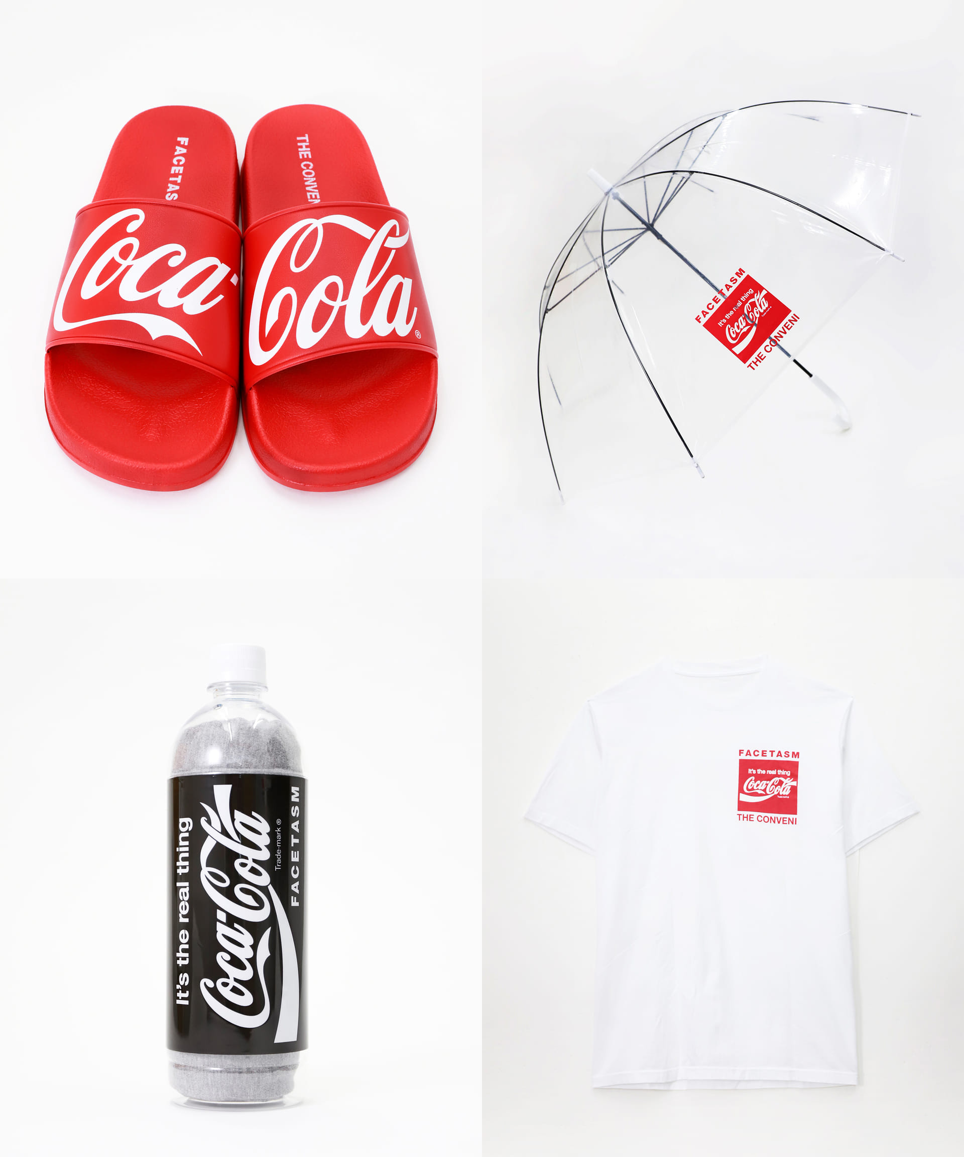 ギャルソン FACETASM Coca-cola THE CONVENI TEE 箱無 4aGRu