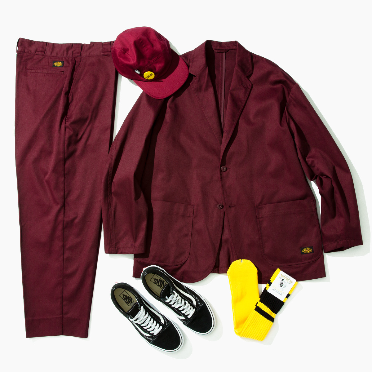 Dickies - Dickies TRIPSTER Suit Set Up Brown S スーツの+