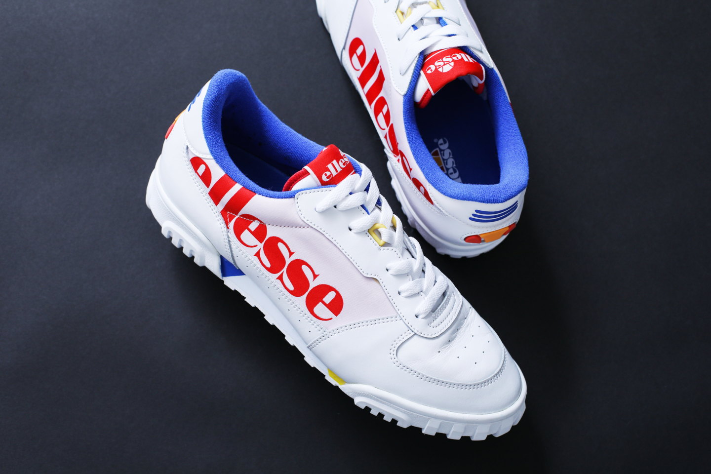 シューズ ellesse Tanker EFH0320 W 27cm ellesse Tanker W/RD 20FW-I（エレッセ タンカー-ホワイト） | atmos