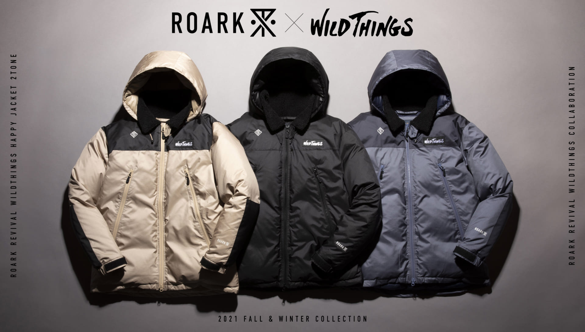 WILD THINGSとROARKのコラボレートジャケットが登場 | EYESCREAM
