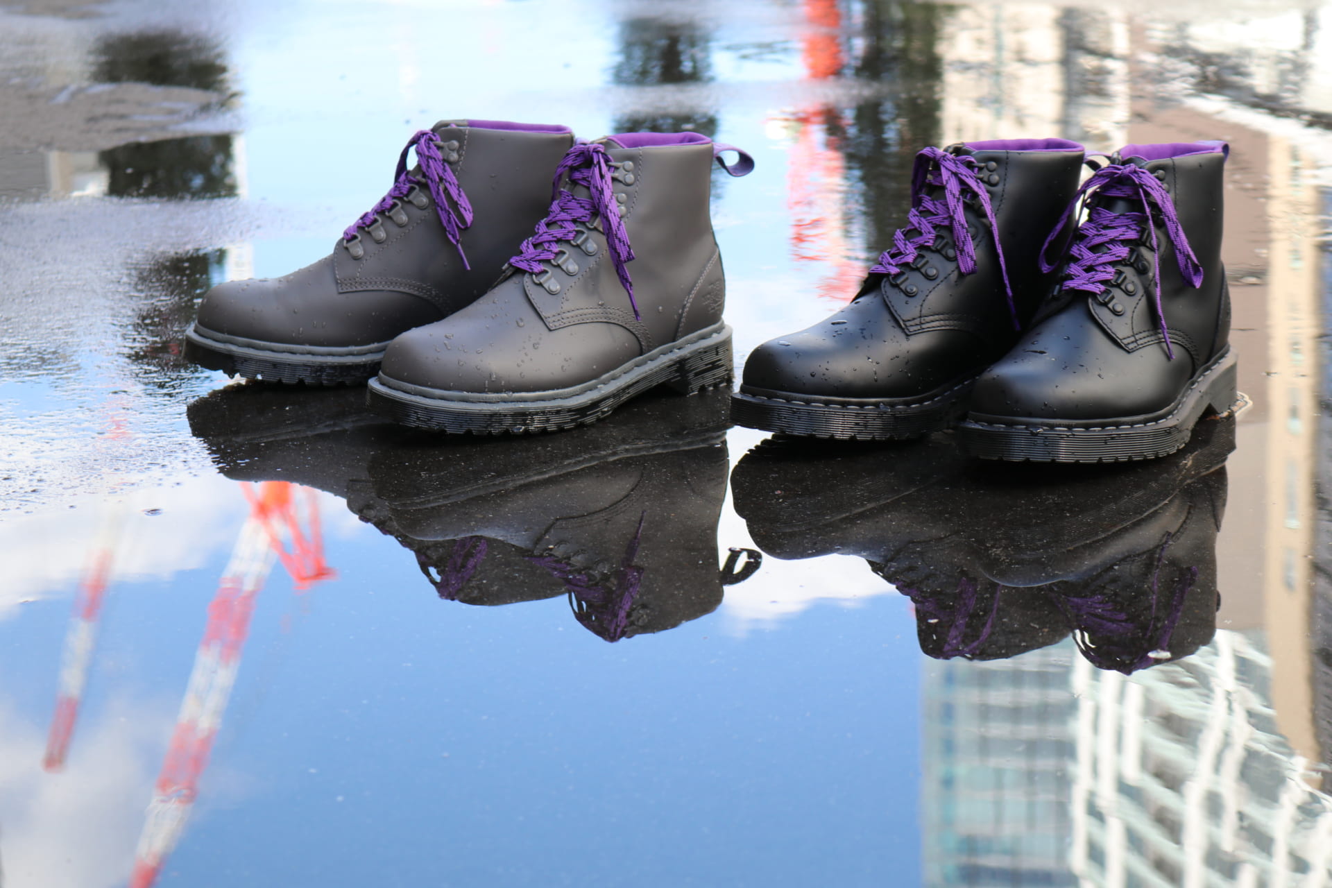THE NORTH FACE Purple LabelとDr. Martensによる6ホールブーツが登場