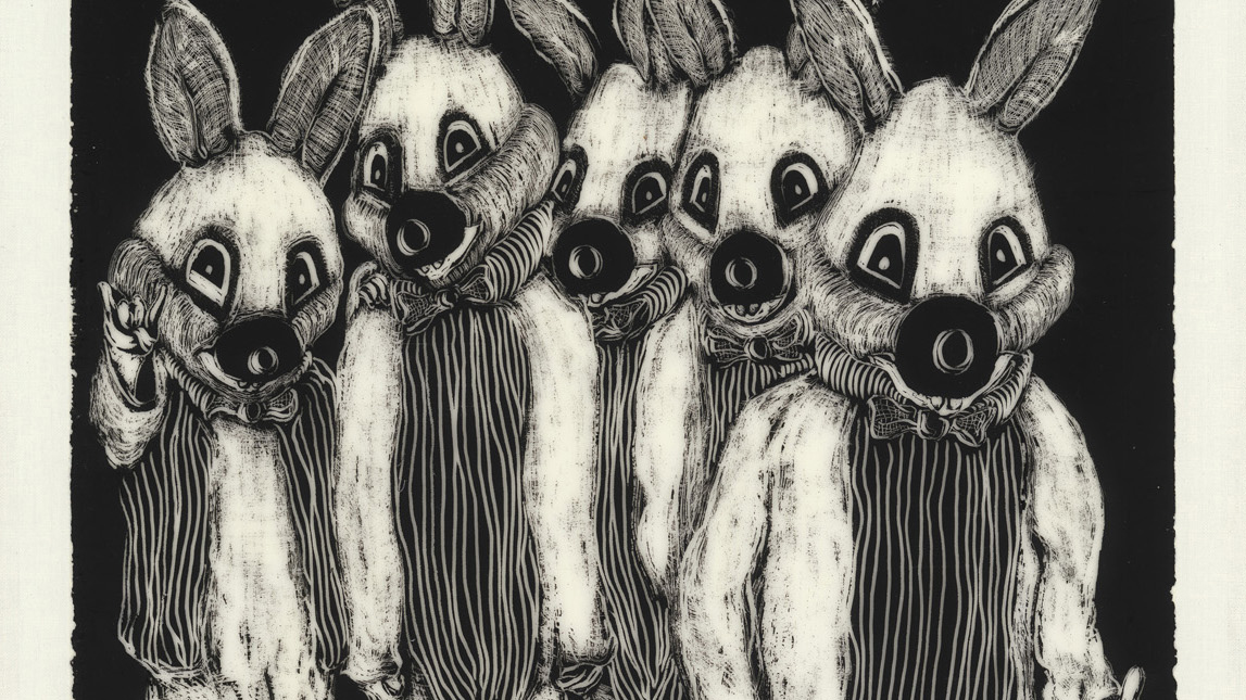 無名の画家の絵 弧を浮かべる瞬間 acrylic on paper 2025.10 #naissance