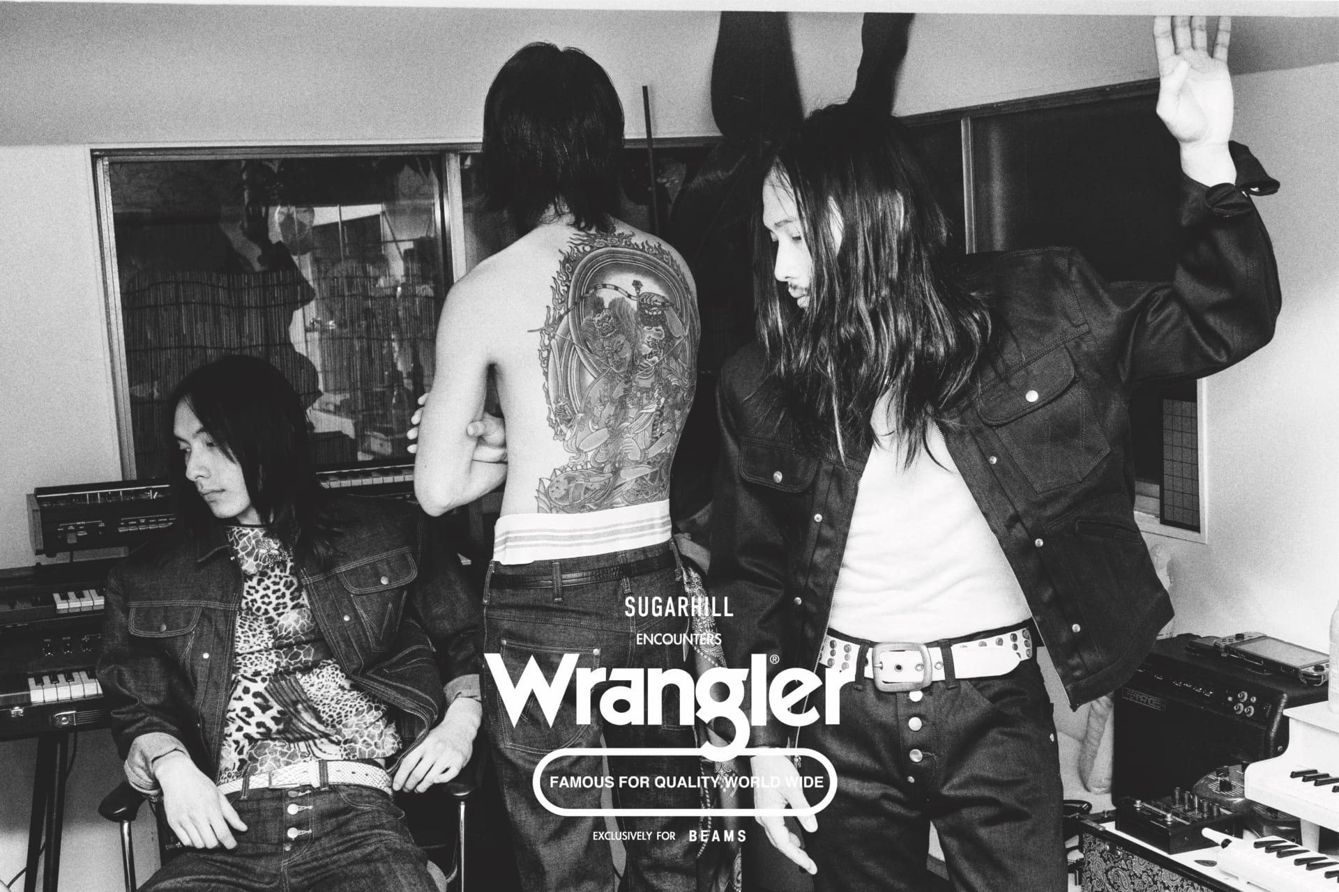 BEAMSによる『FUTURE ARCHIVE』。第6弾はSUGARHILLとWranglerとの