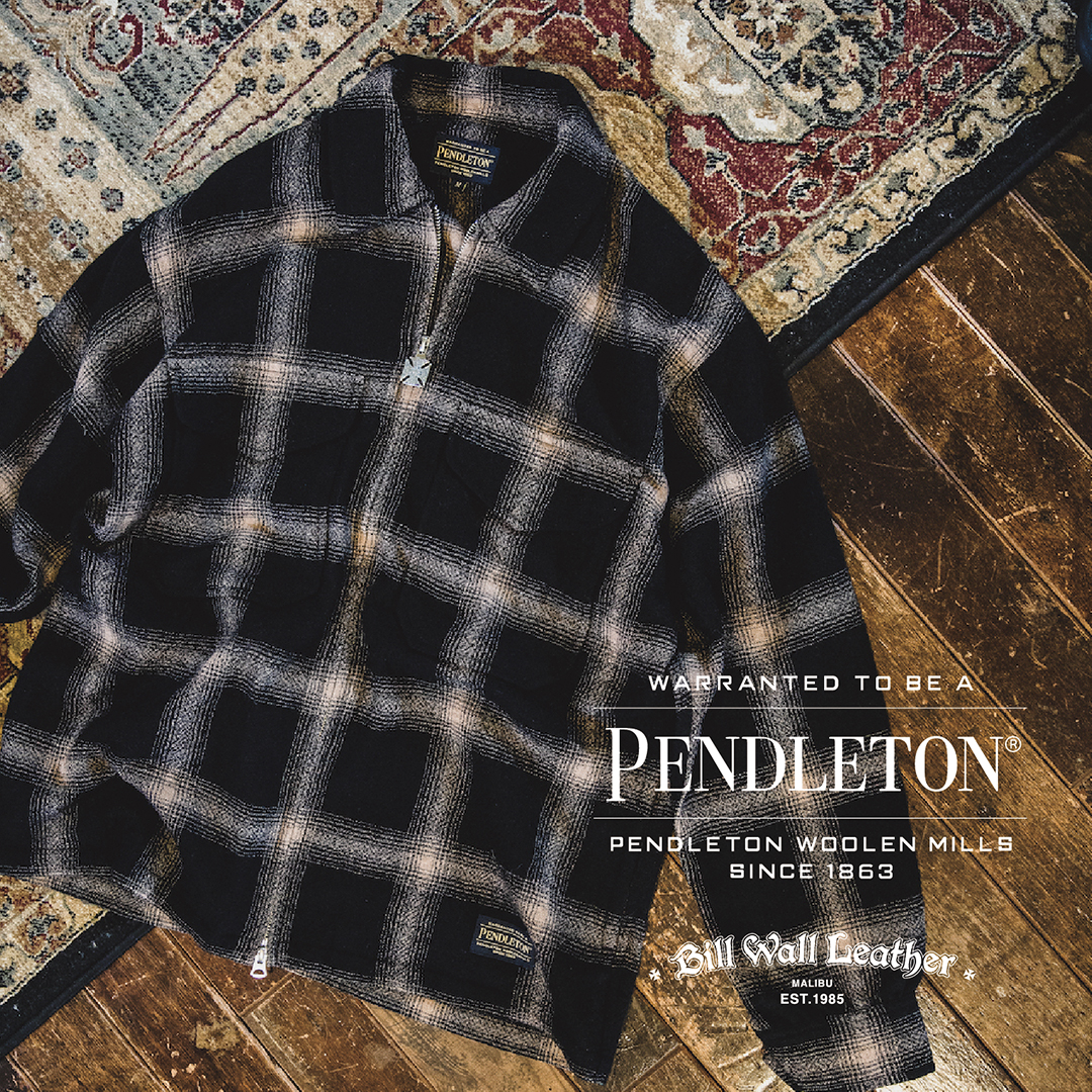 PENDLETON × Bill Wall Leather / ダブルジップ