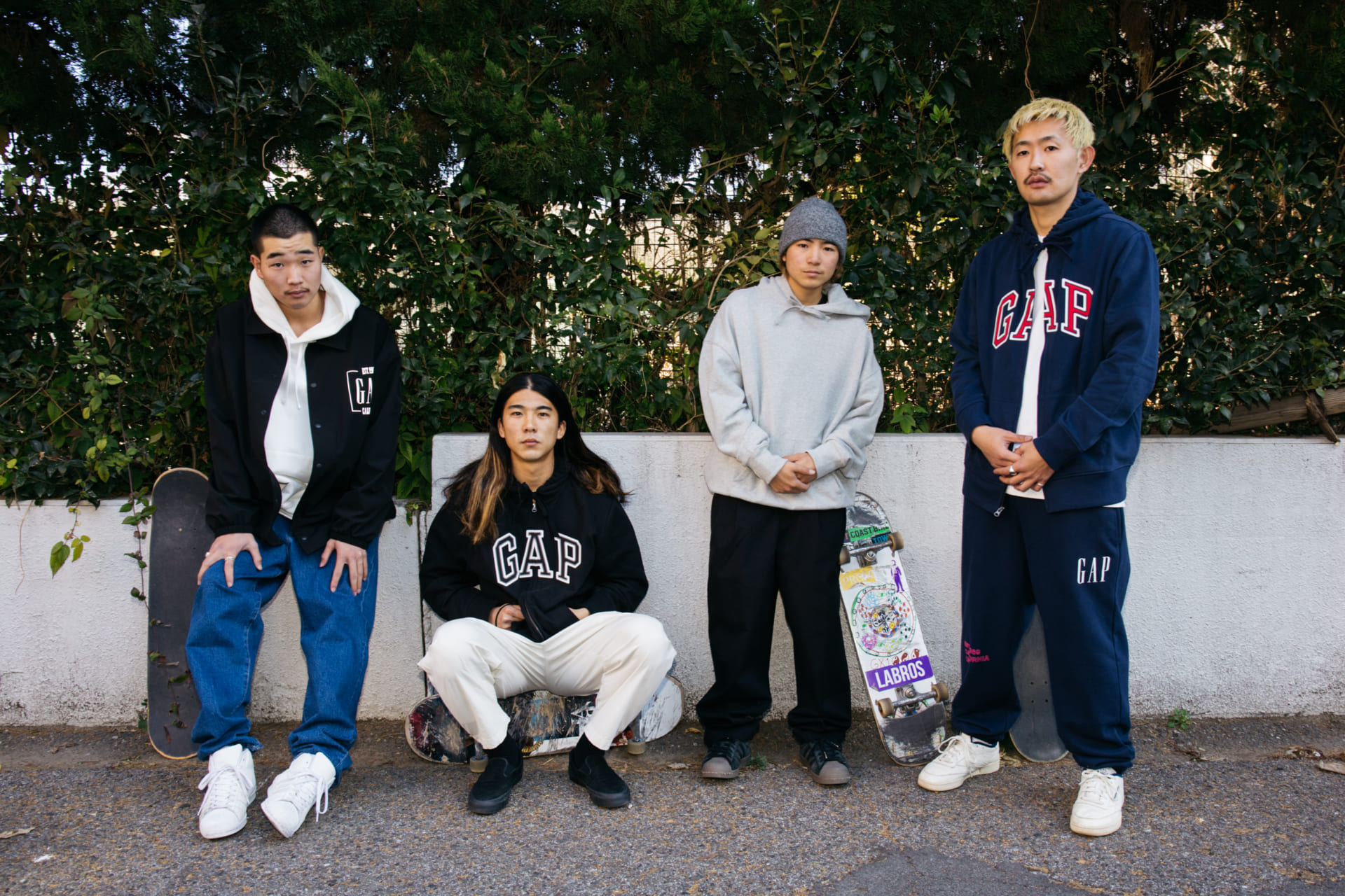 Gapとボクらの90's Style Vol.02 Heel Collective | EYESCREAM