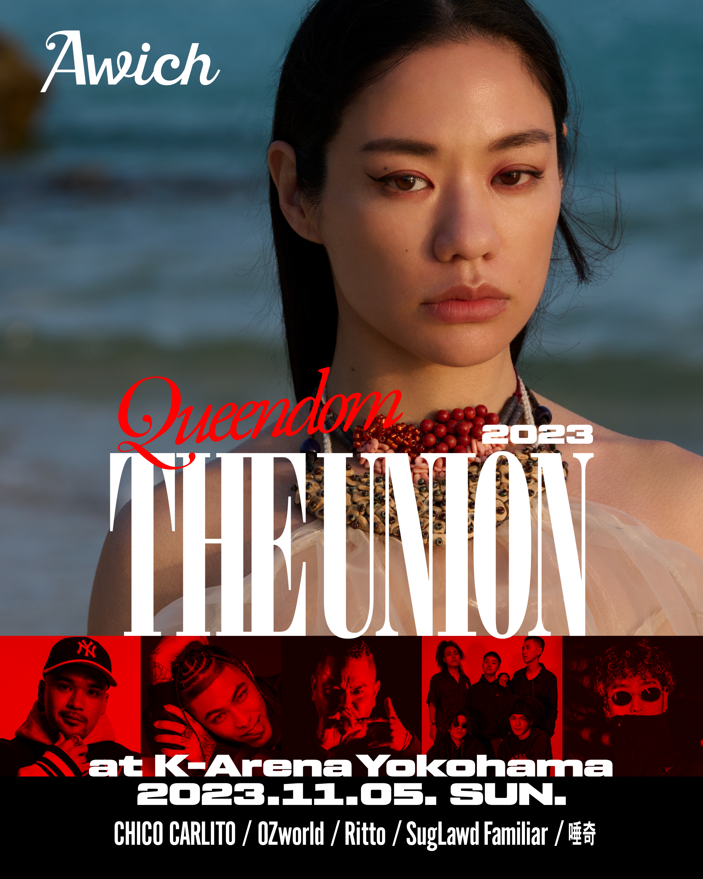 Awichがワンマンライブ「Queendom -THE UNION- at K-Arena Yokohama