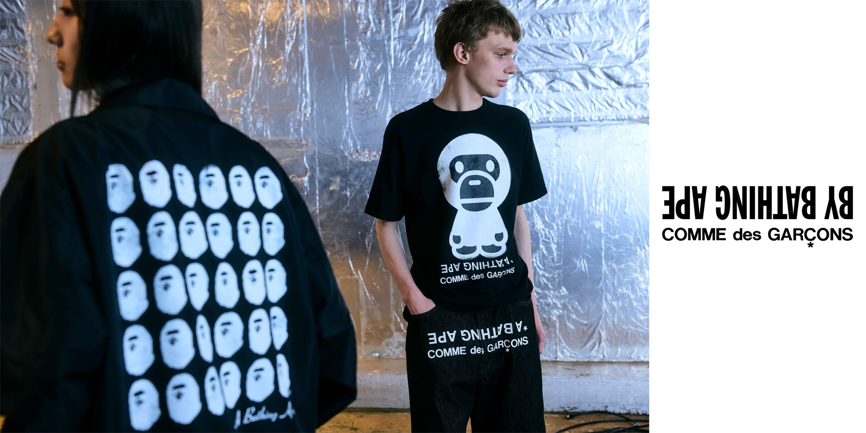 BAPE STORE® コム デ ギャルソン大阪」限定販売のカプセルコレクション